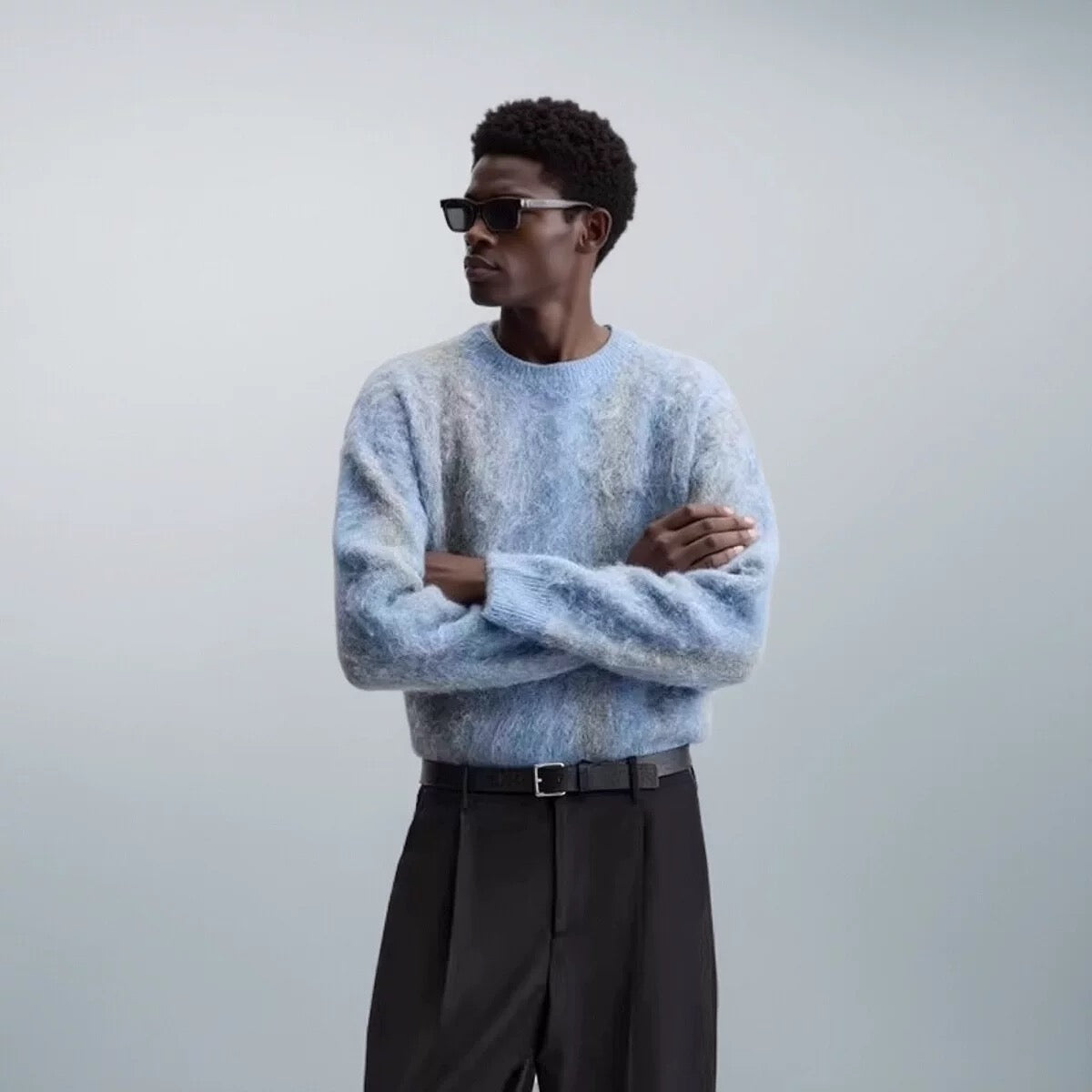 Mohair Knit Sweater