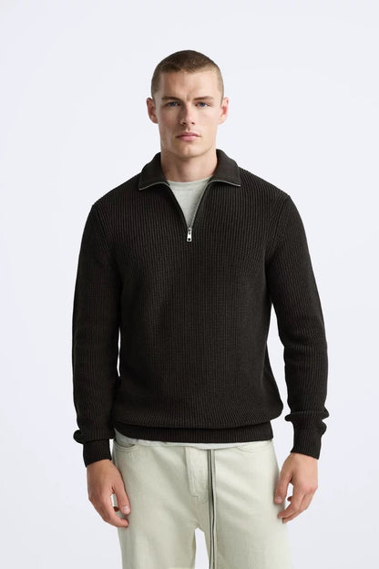 Half Zip Sweater